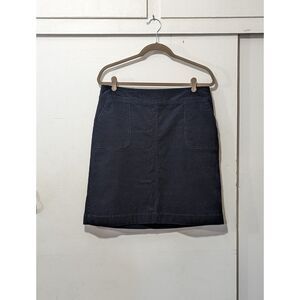 TALBOTS corduroy skirt with Pockets! sz 10